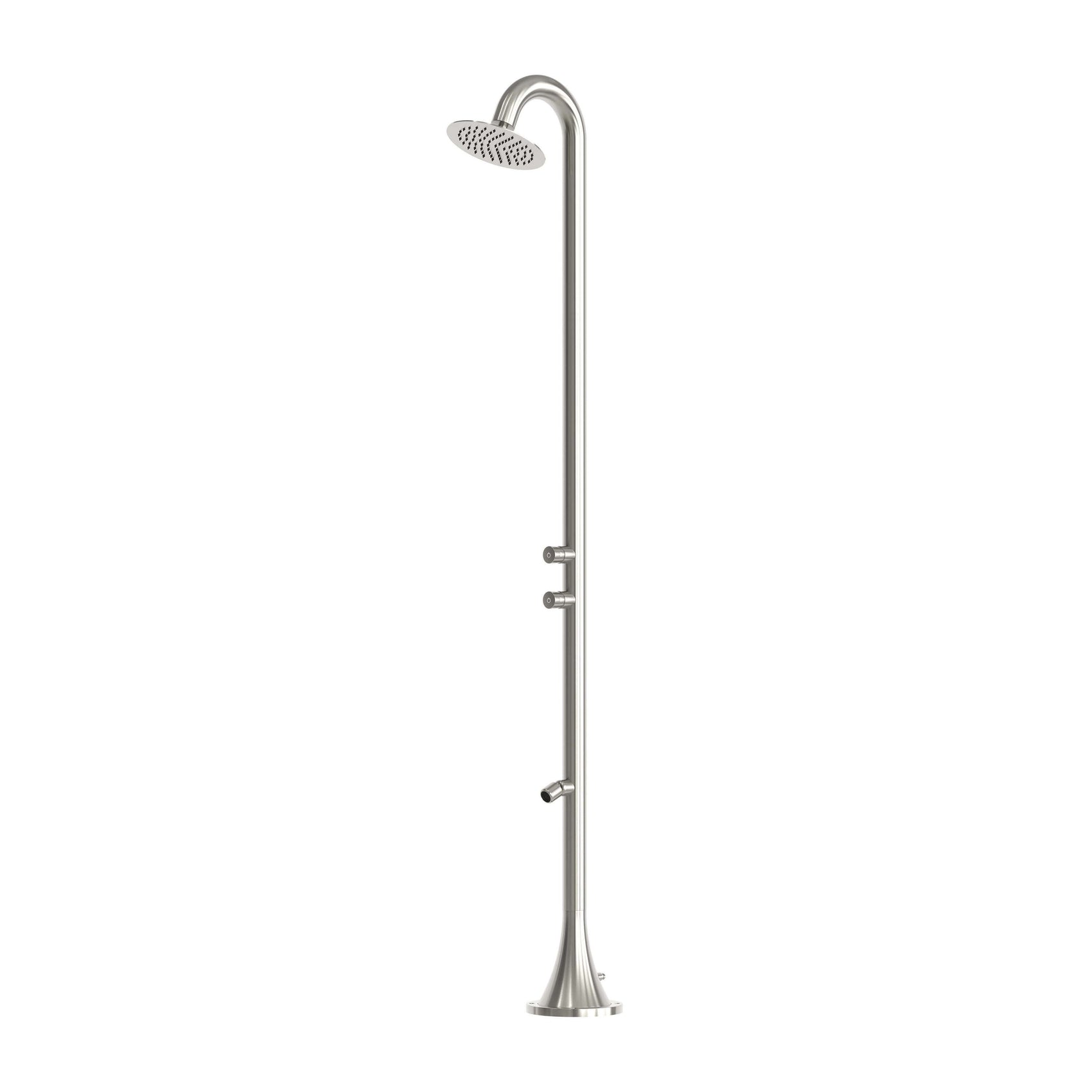 Doccia Inox Doppio Pulsante Temporizzato