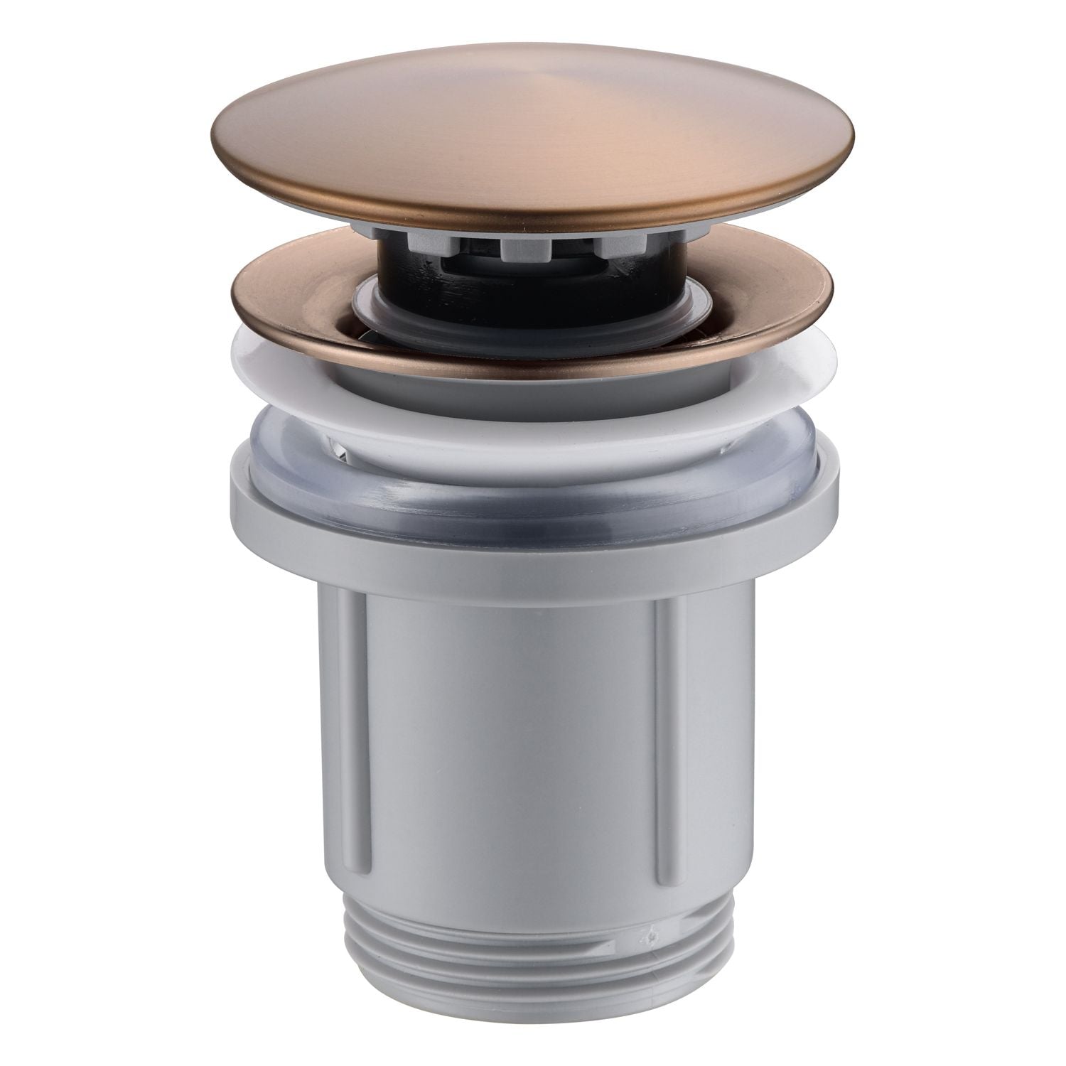 Scarico click-clack PVC oro rosa