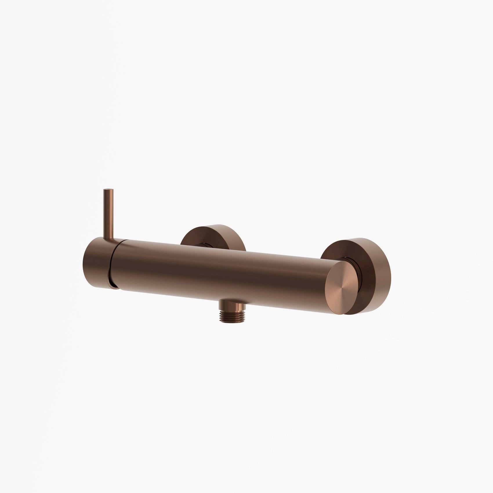 Miscelatore muro doccia in oro rosa