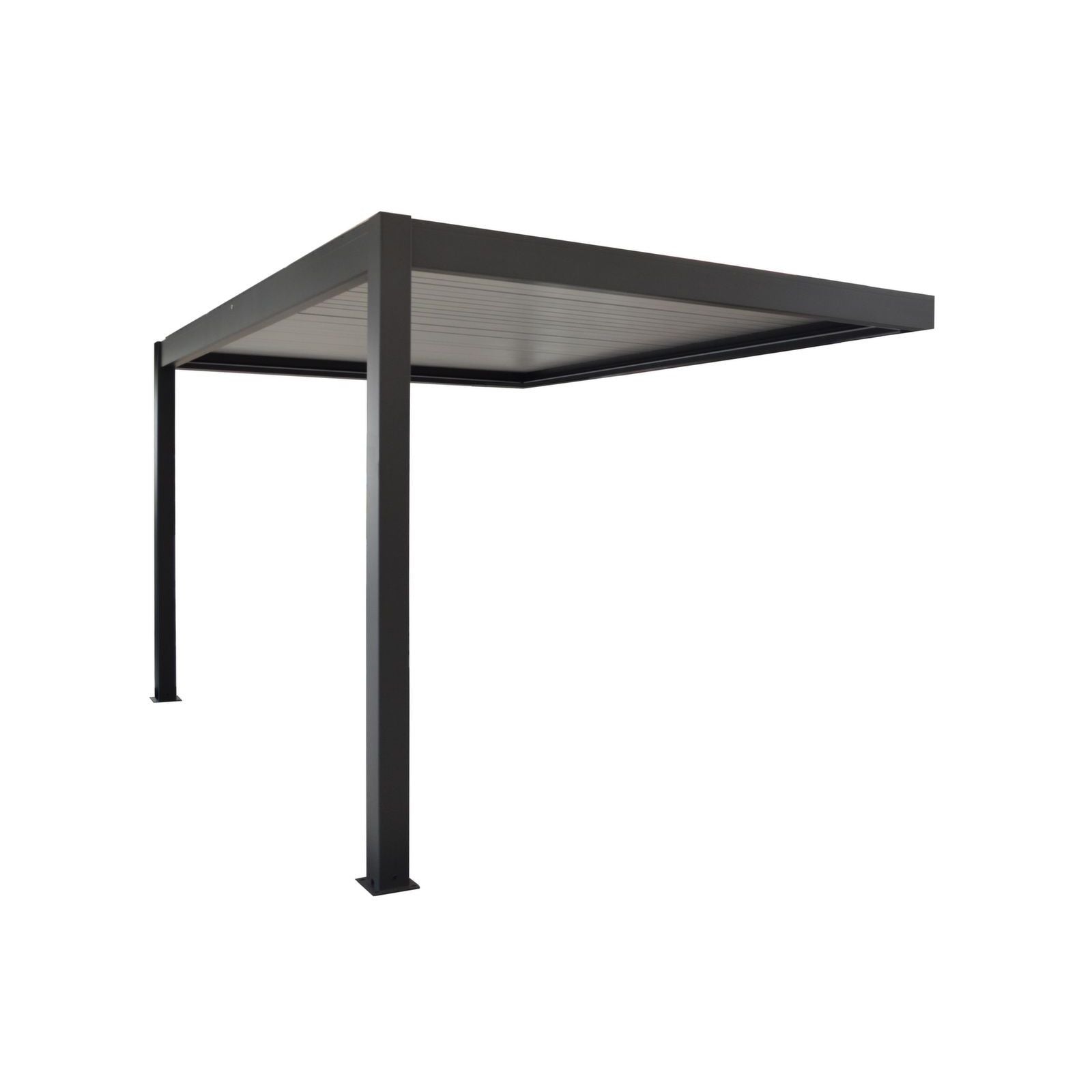 Pergola addossata e motorizzata 3x4