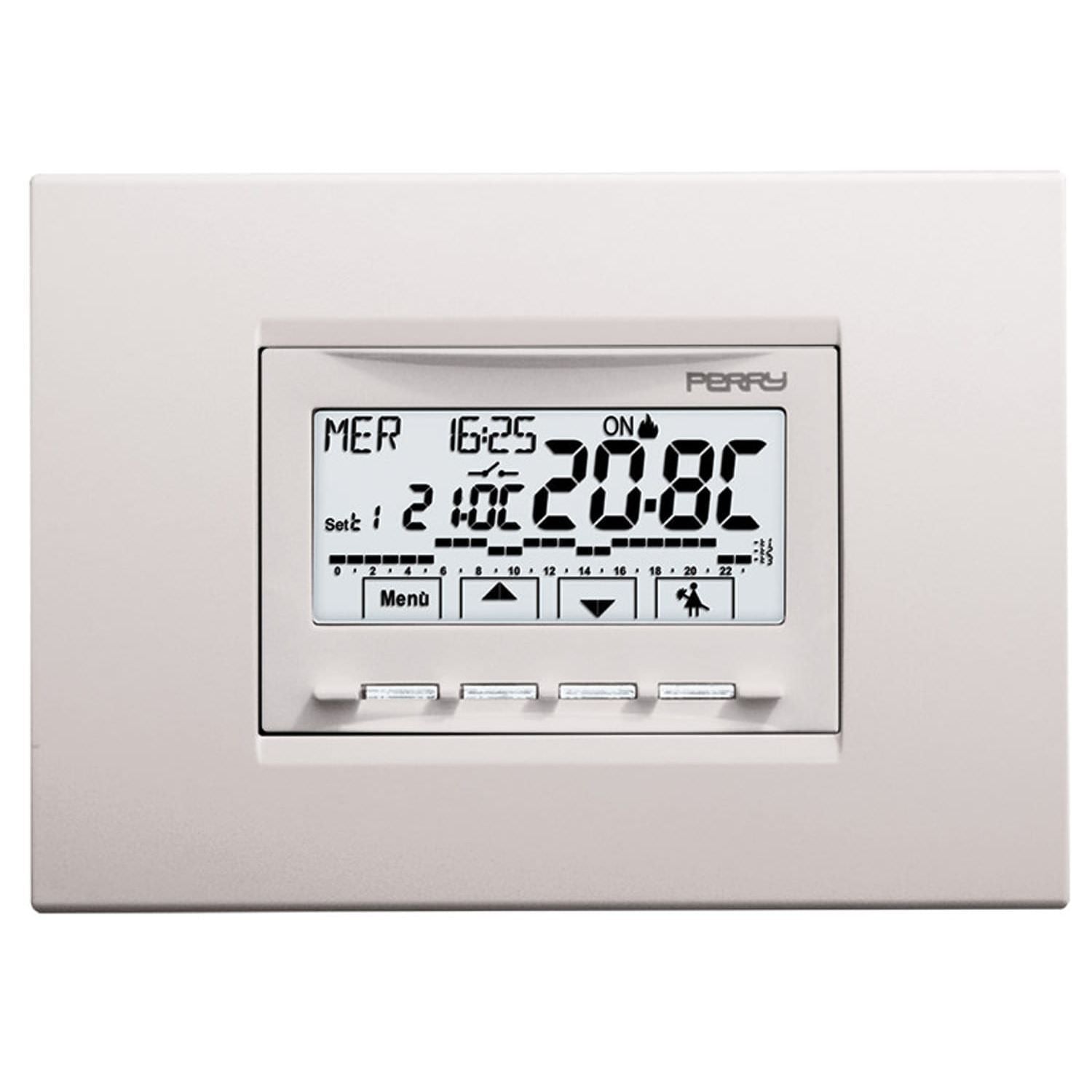 Cronotermostato Per Incasso 230v Perry