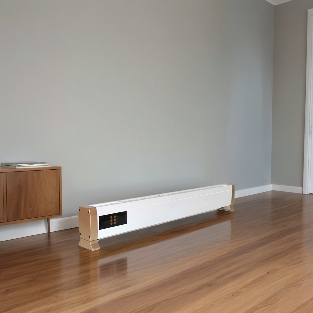 Riscaldatore Elettrico a Battiscopa 2200w Eleganza e Efficienza