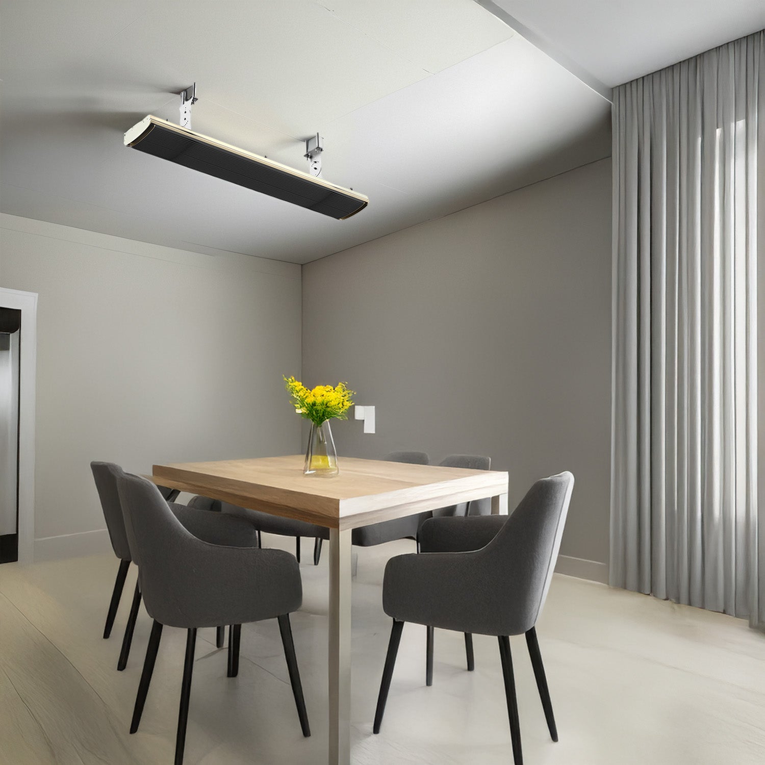 Riscaldamento Infrarossi Industriale 4000w Eleganza e Potenza
