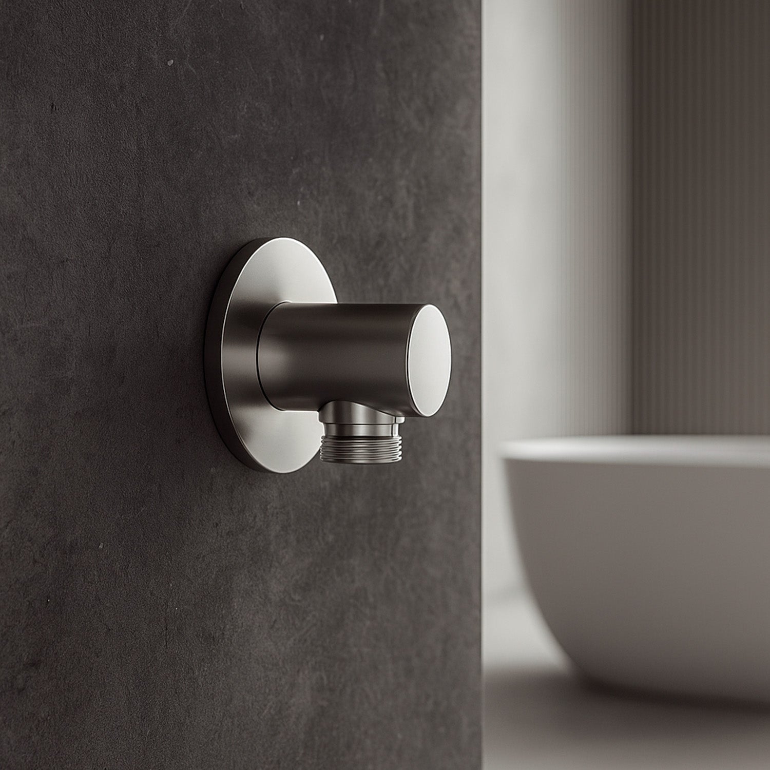 Attacco doccino flessibile inox per water eleganza e qualita