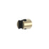 Attacco muro doccino levante oro in acciaio inox 316l design