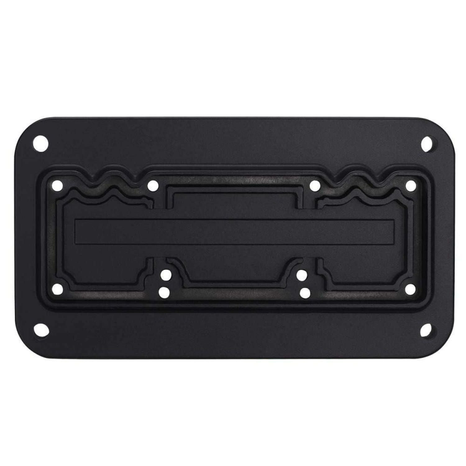 Base Doccia Ella Nera In Alluminio Eleganza e Durata Per Il Tuo Giardino