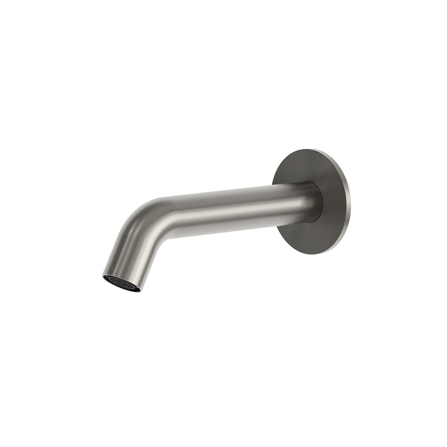 Beccuccio inox da parete per lavandino design elegante qua