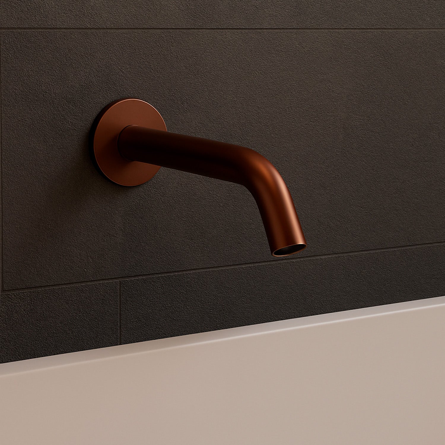 Sined bocchetta parete levante inox oro rosa pvd eleganza e funzionalita per il tuo lavandino