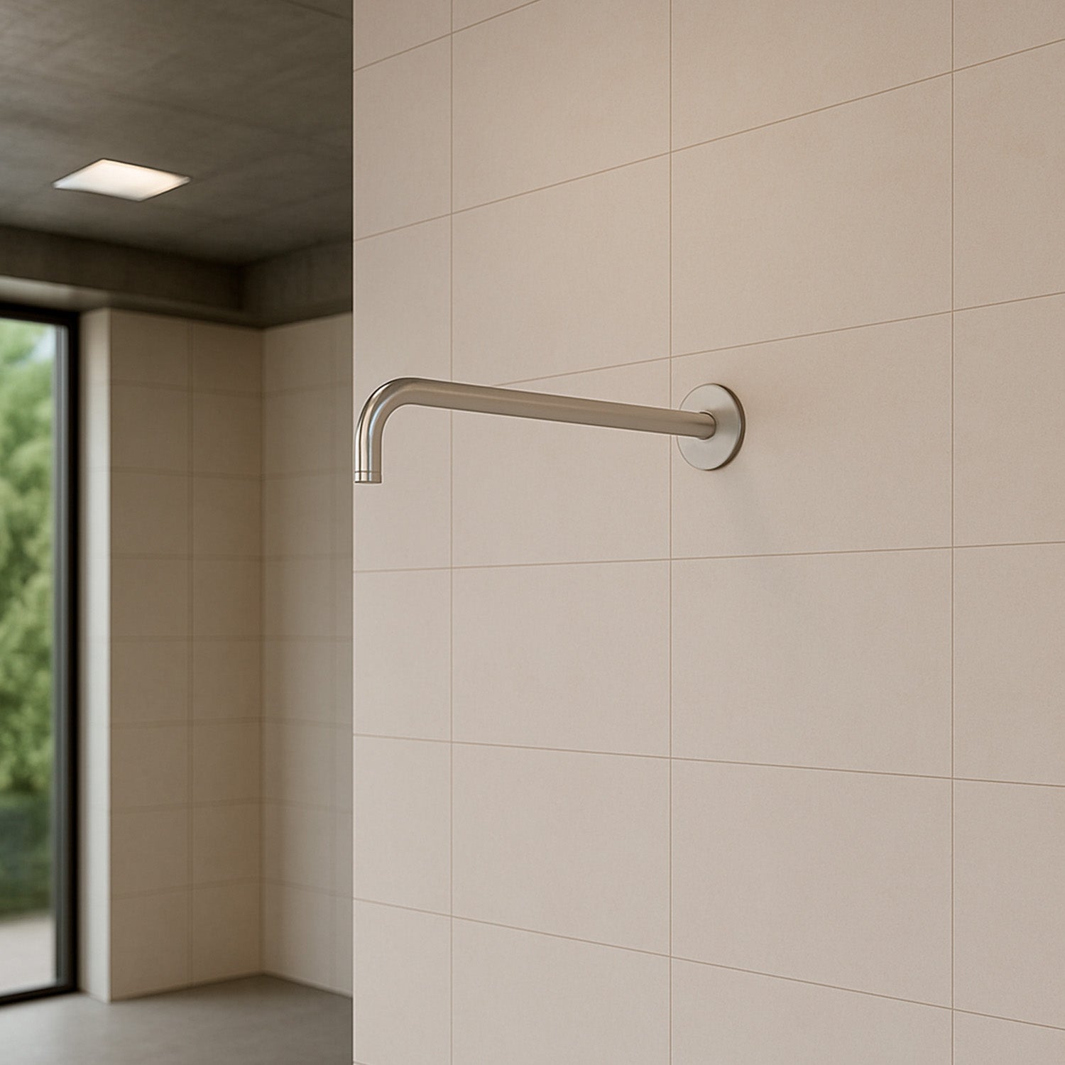Braccio doccia Levante Inox eleganza e qualita per il tuo bagno