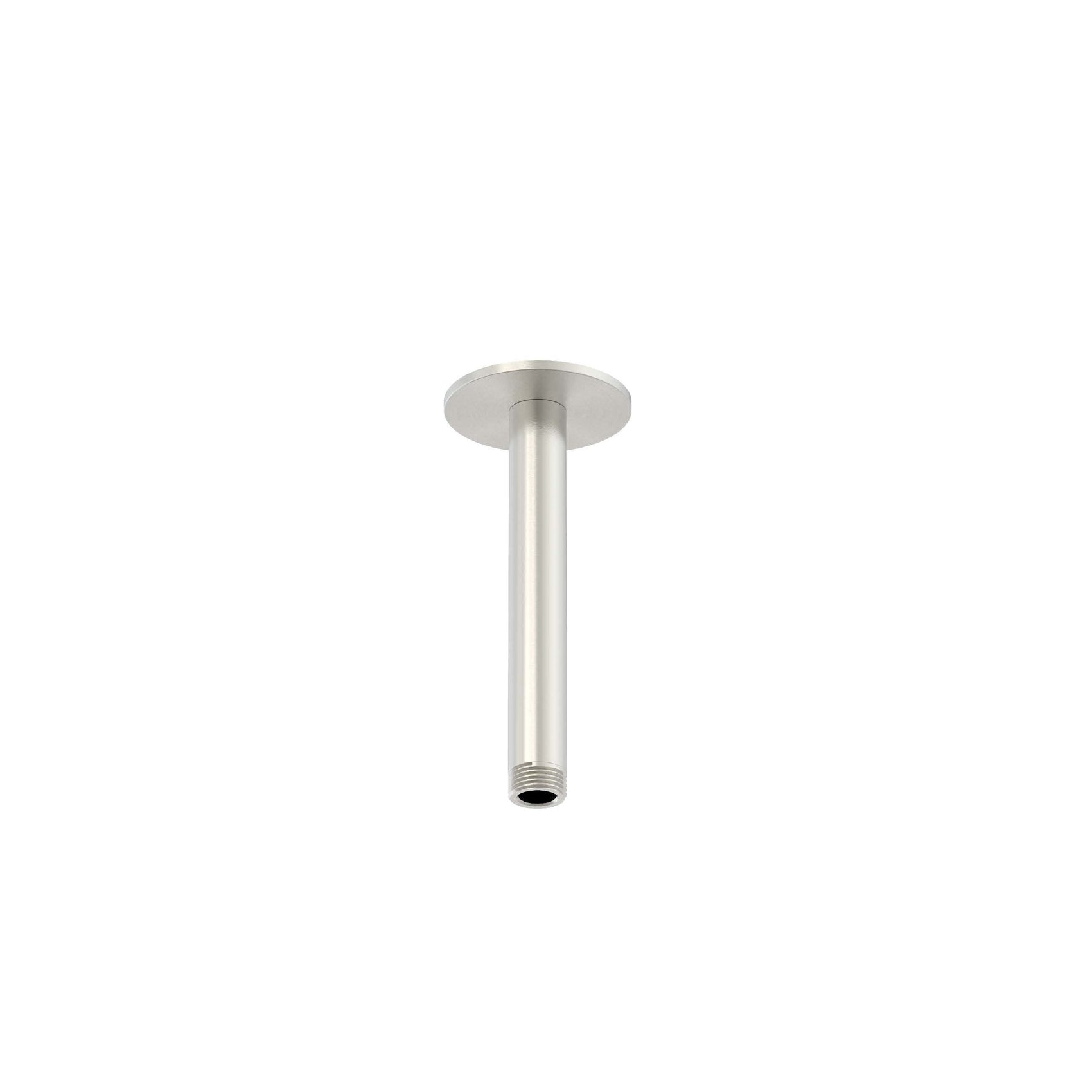 Braccio doccia soffitto inox corto eleganza e resistenza