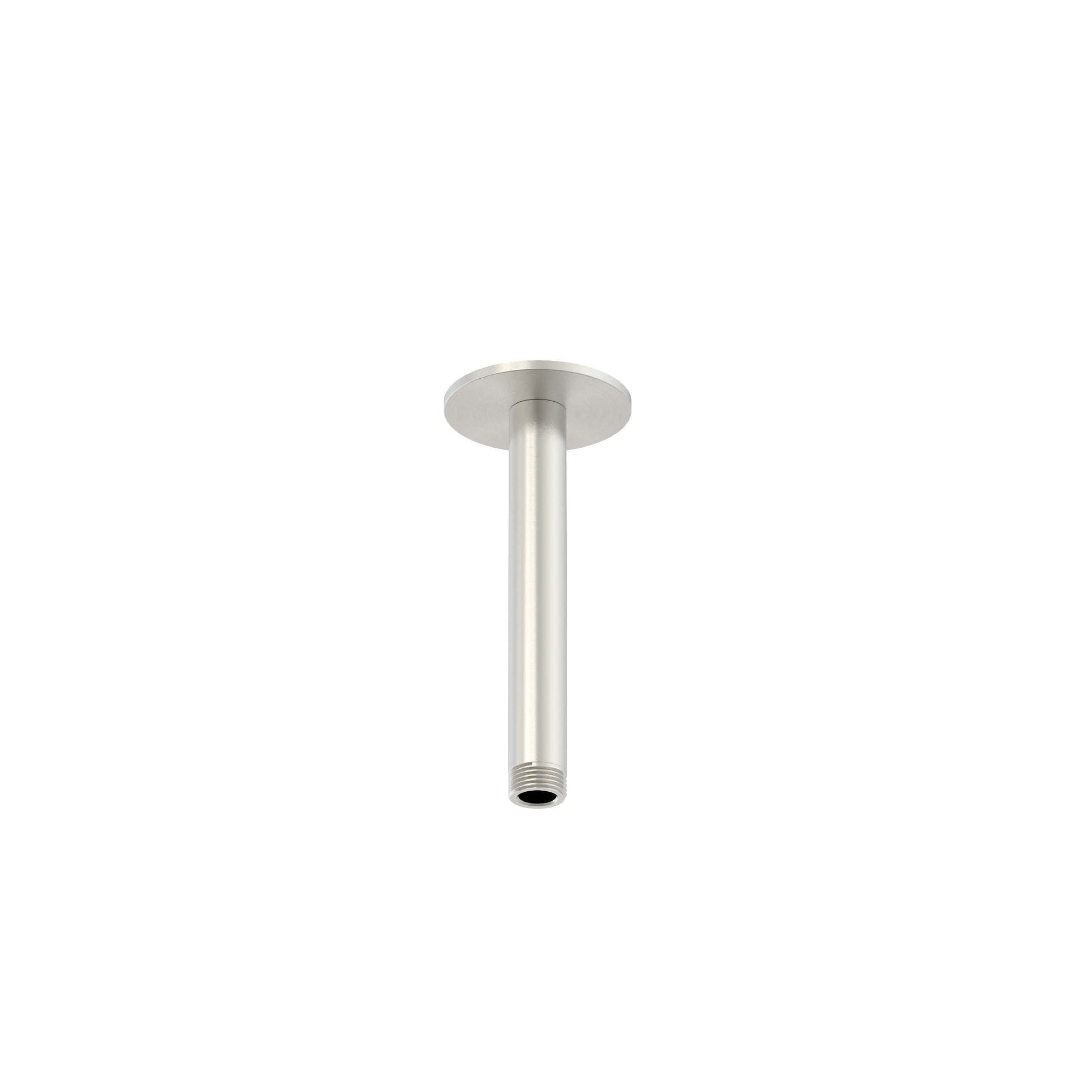 Braccio doccia soffitto inox corto eleganza e resistenza