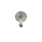 Braccio doccia soffitto inox corto eleganza e resistenza