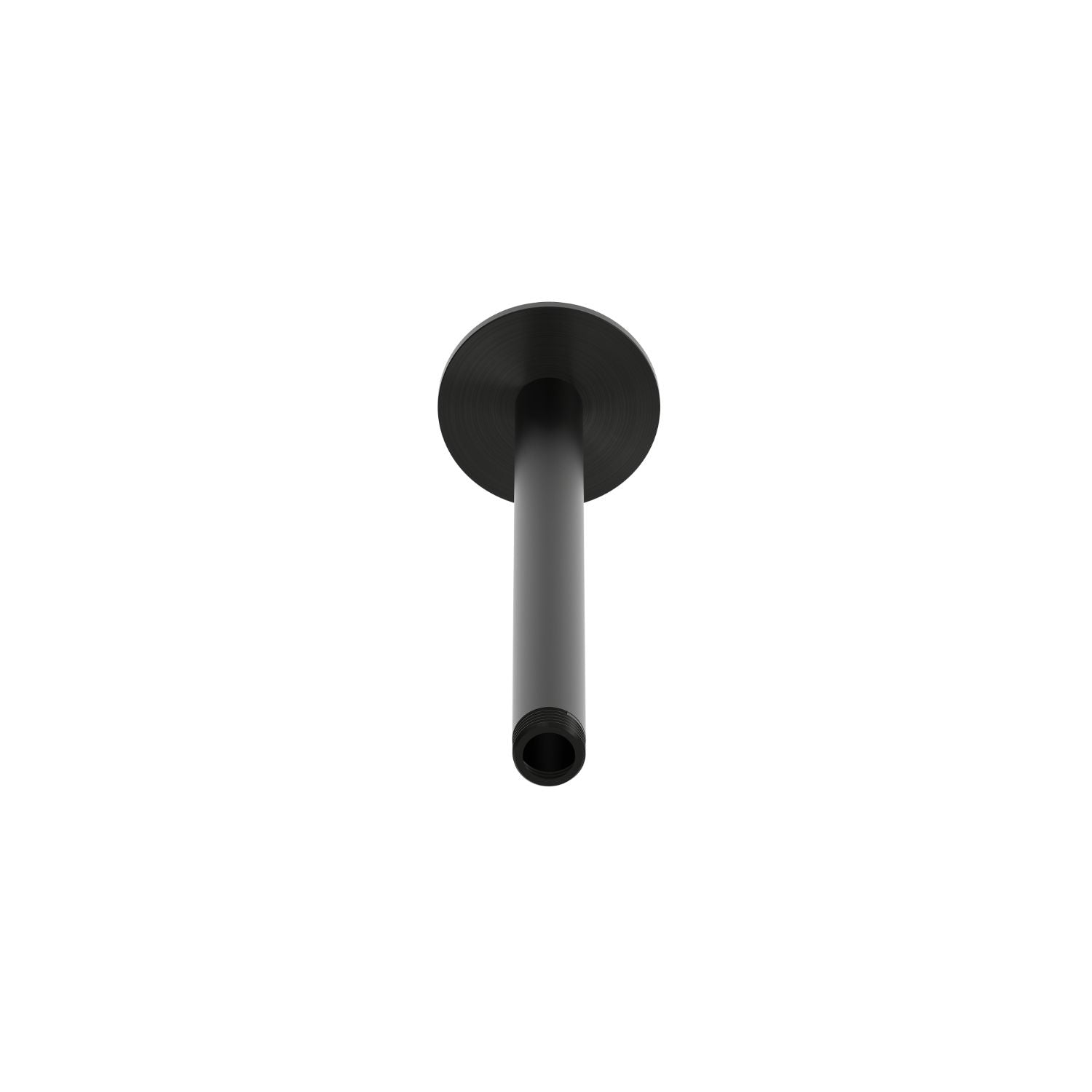 Braccio doccia soffitto Levante lungo nero eleganza e durat