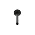 Braço de duche de teto Levante longo preto, elegância e durad