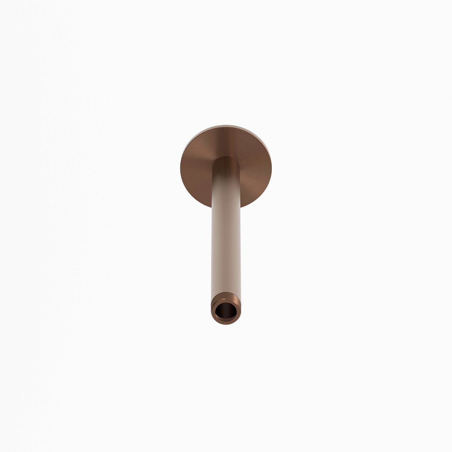 Braccio doccia soffitto inox oro rosa eleganza e resistenza