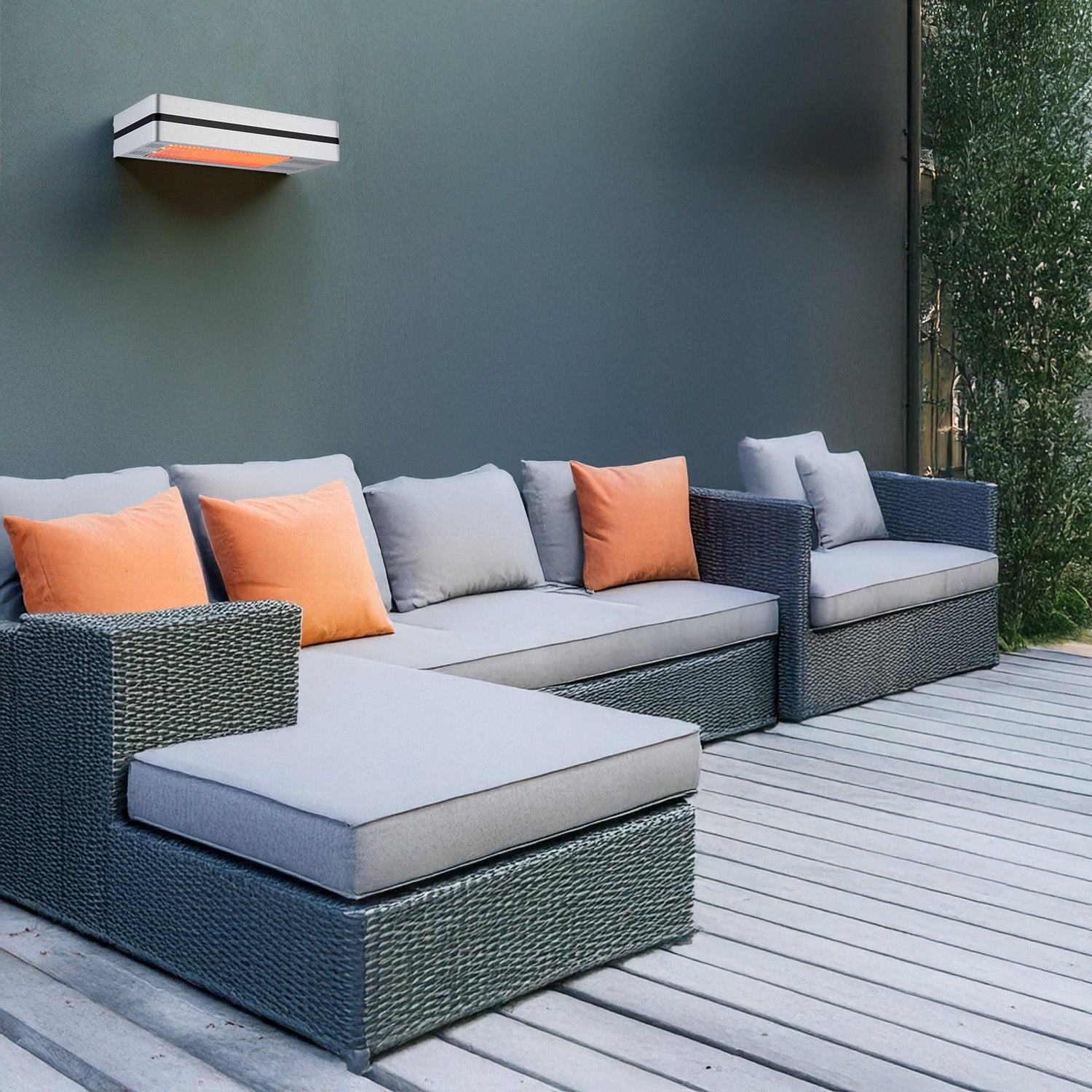 Riscaldatore a Infrarossi Sined Caldoibox Eleganza e Potenza Per Il Tuo Spazio Esterno