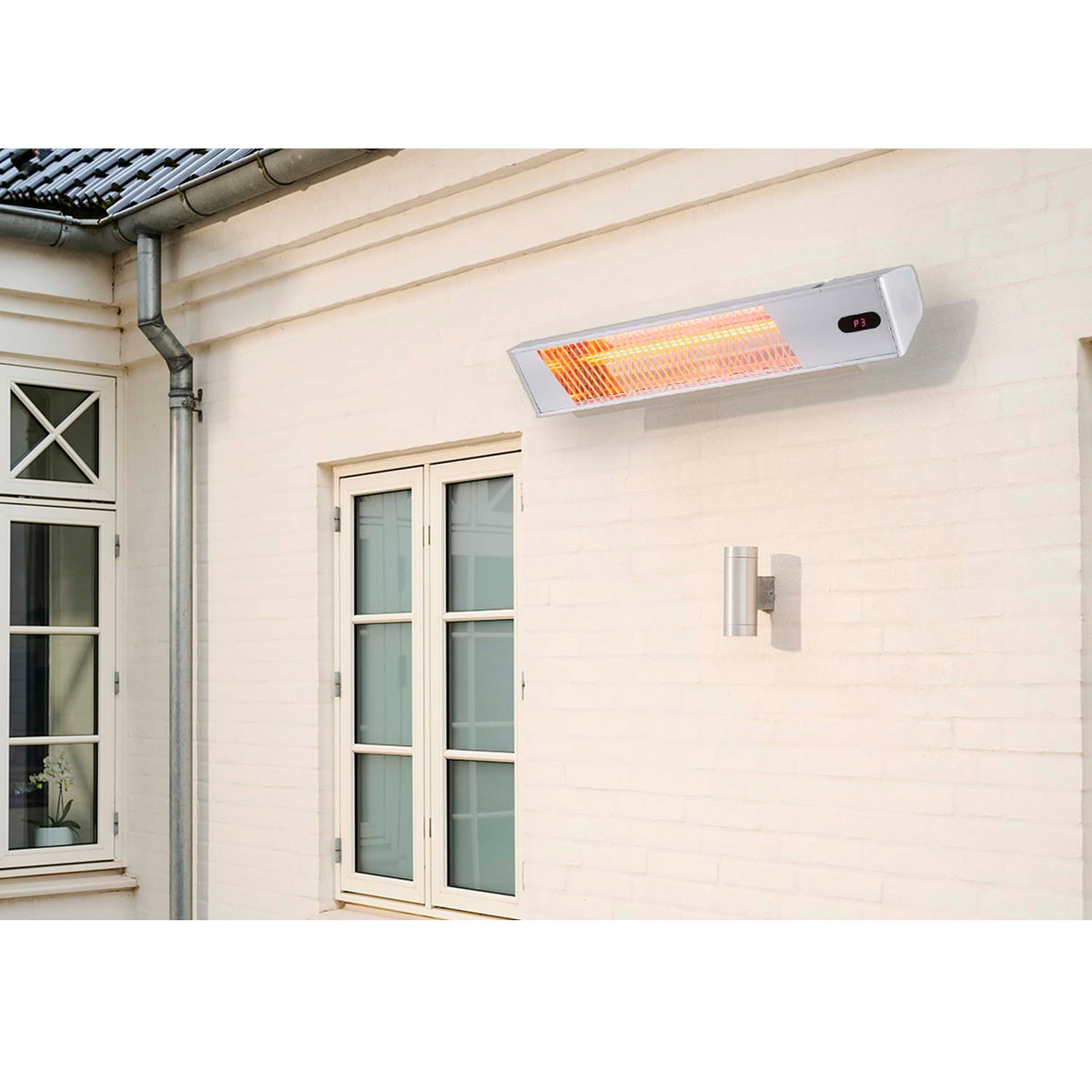 Stufa a Infrarossi Da Esterno Sined Caldoirainox2000 Eleganz