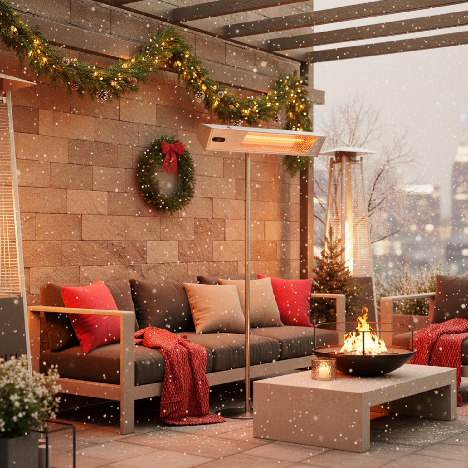 Piantana Wifi Infrarossi Esterno Sined Eleganza e Comfort