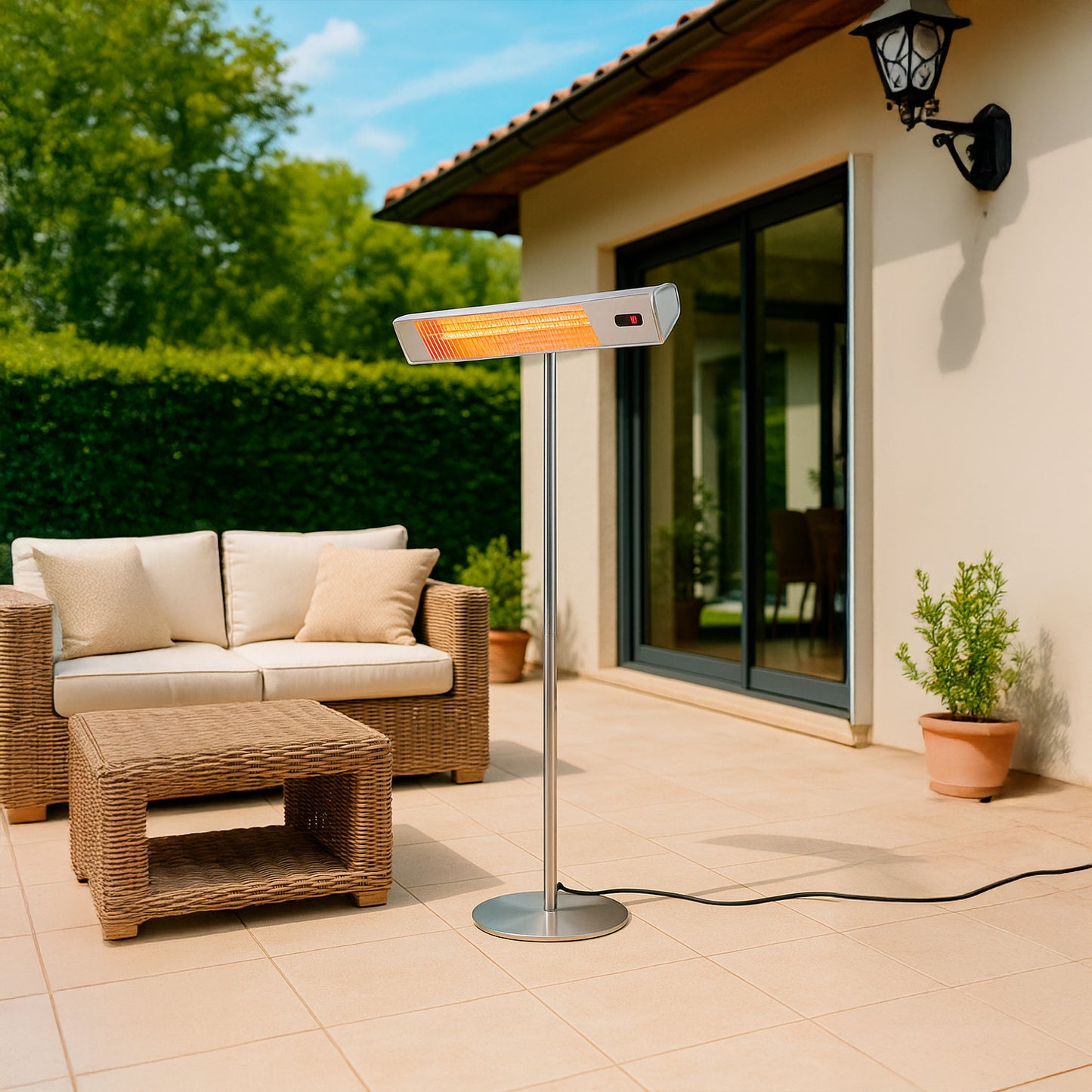 Piantana Wifi Infrarossi Esterno Sined Eleganza e Comfort