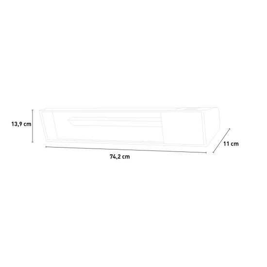 Riscaldatore Infrarossi Wifi Sined Eleganza e Comfort Immediato