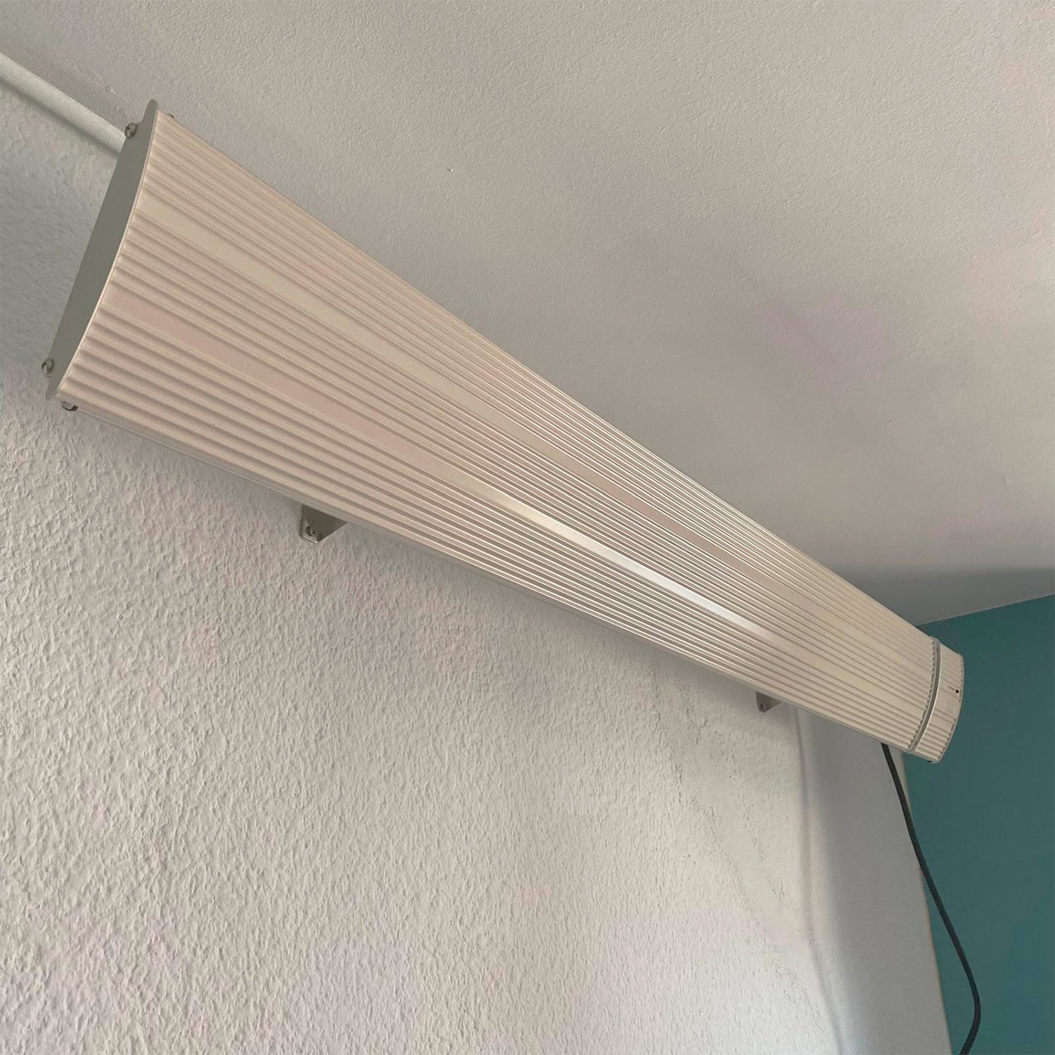 Riscaldatore Infrarossi Ceramica Bianca Sined Calorebianco1500 Eleganza e Efficienza Per Esterni