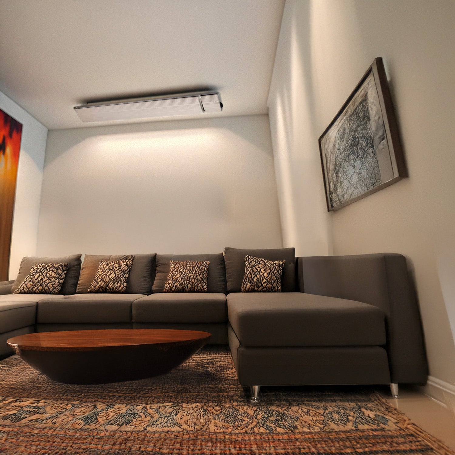 Riscaldamento Elegante e Resistente Acquista Subito Il Riscaldatore a Infrarossi Sined Calorebianco1800 Da 1800w Per Esterni e Interni