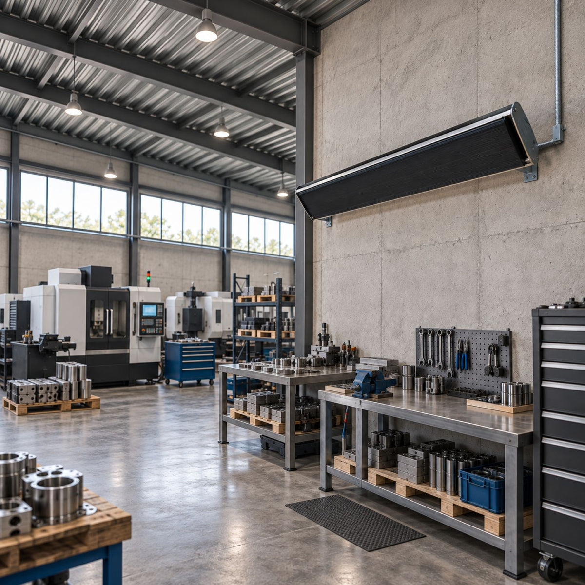Riscaldatore infrarossi 4000: design e durata | Sined