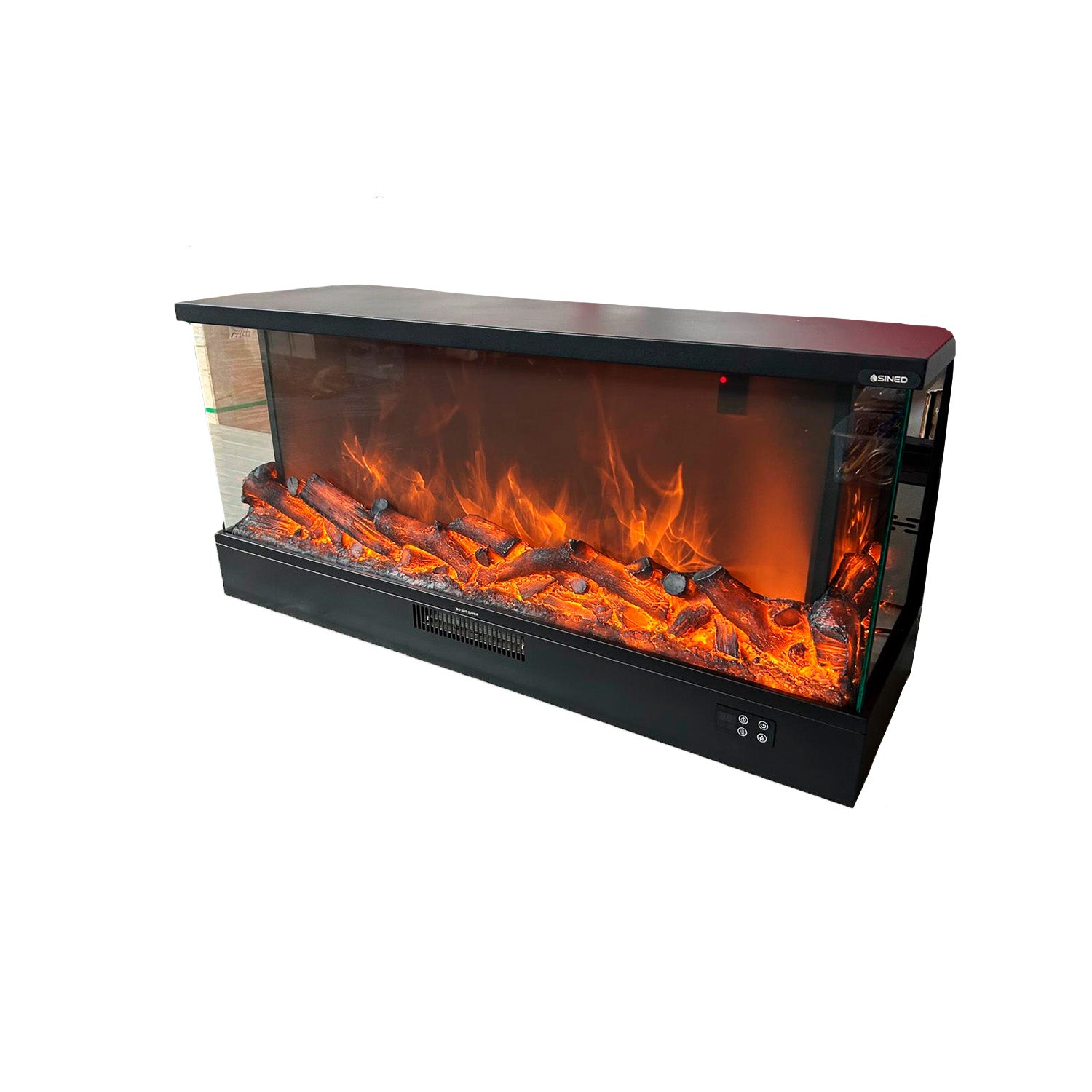 Caminetto Elettrico Trifacciale Adige 180 Eleganza e Comfort