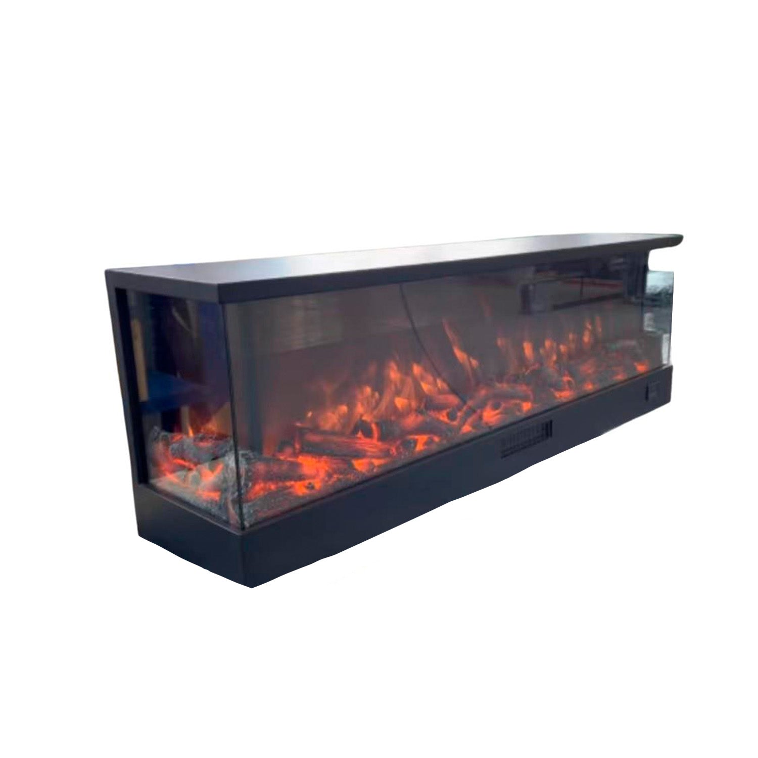 Caminetto Elettrico Trifacciale Adige 180 Eleganza e Comfort
