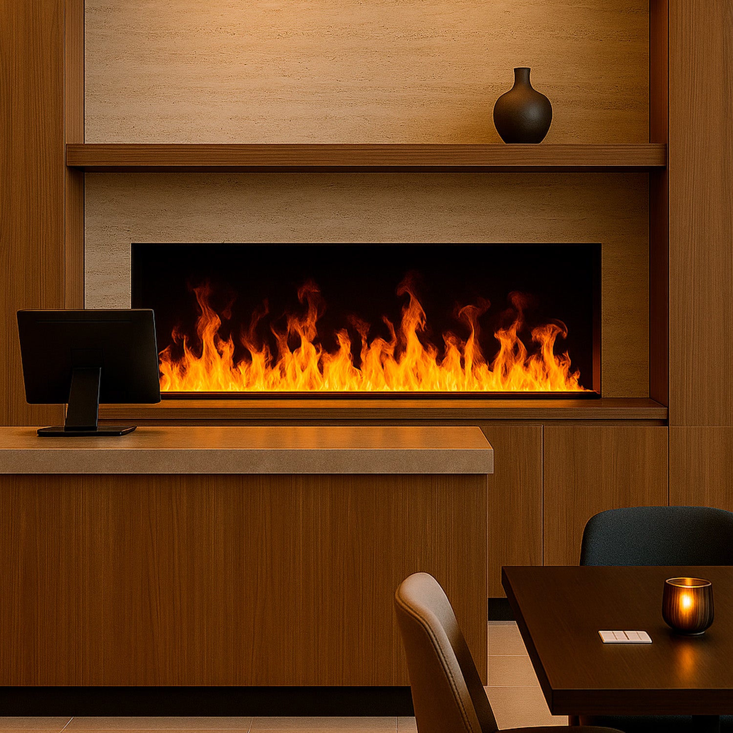 Caminetto EGA 150 eleganza e comfort a 150 cm