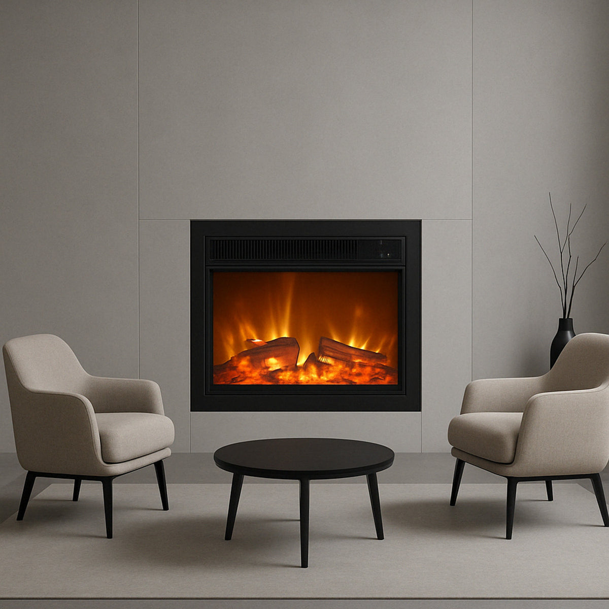 Inserto Caminetto Elettrico Panarea Eleganza e Calore