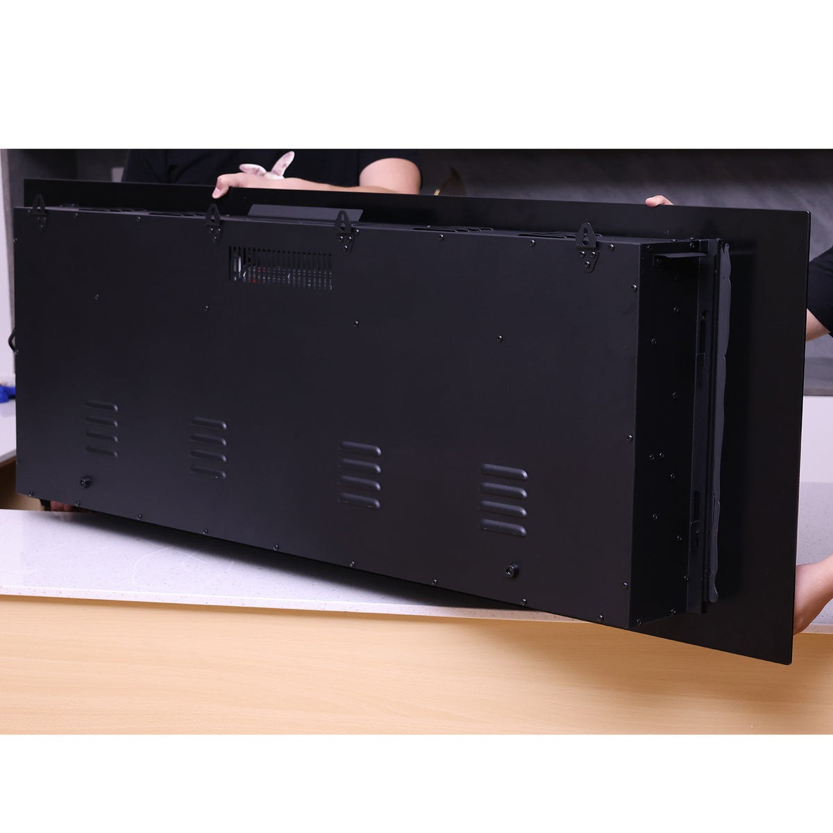 Caminetto Elettrico Aprica Design Elegante con riscaldamento