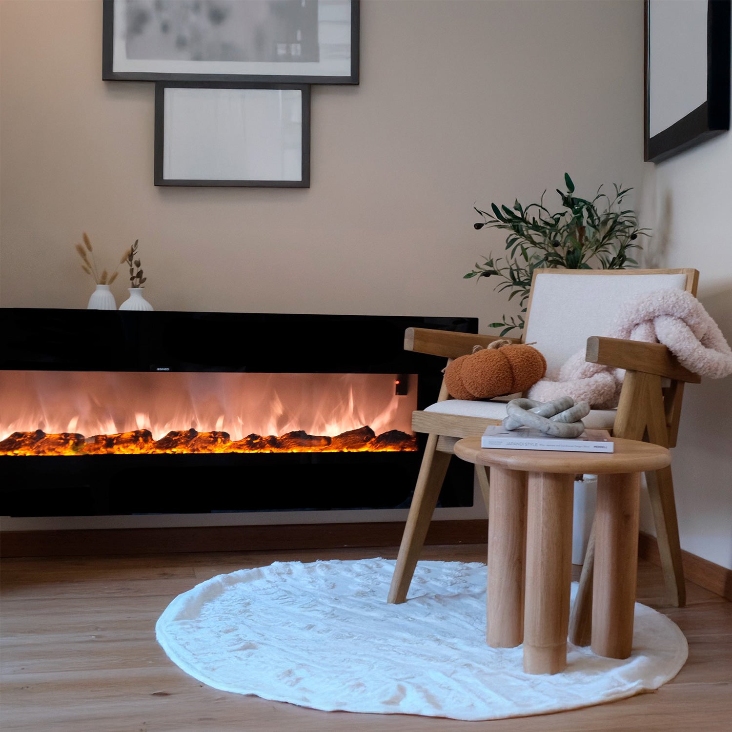 Caminetto Elettrico Sined Pordoi Eleganza e Calore Per La Tua Casa