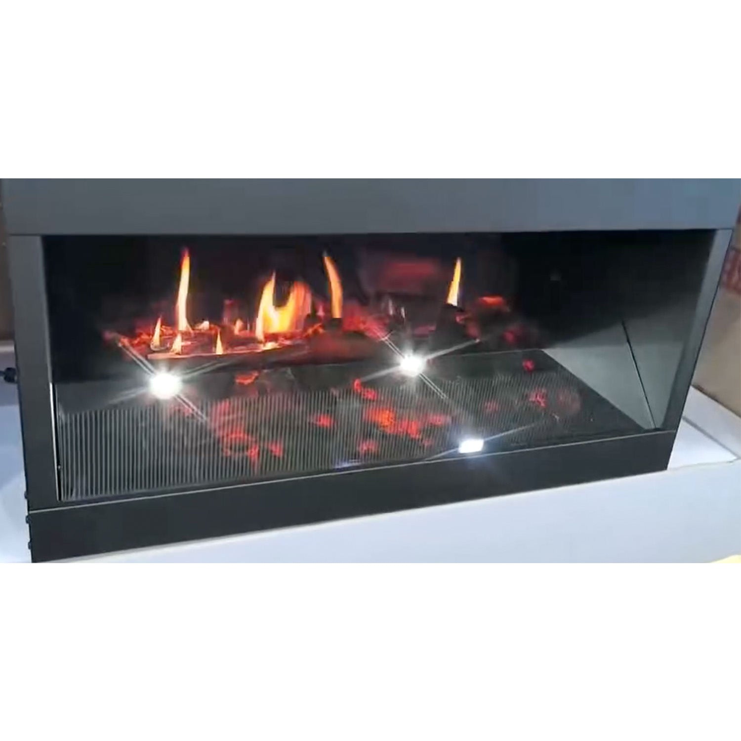 sined caminetto tires 74 design elegante fiamma olografico