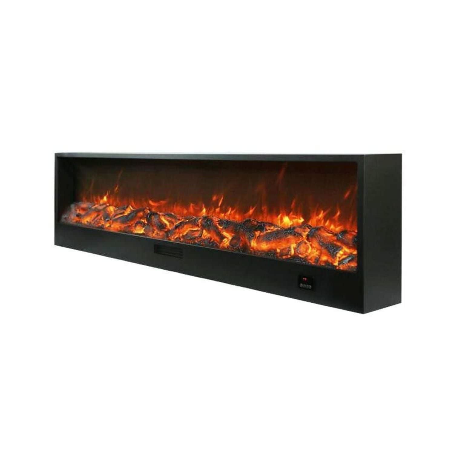 Caminetto Elettrico Vesuvio 200 Cm Eleganza e Calore Per Il Tuo Spazio