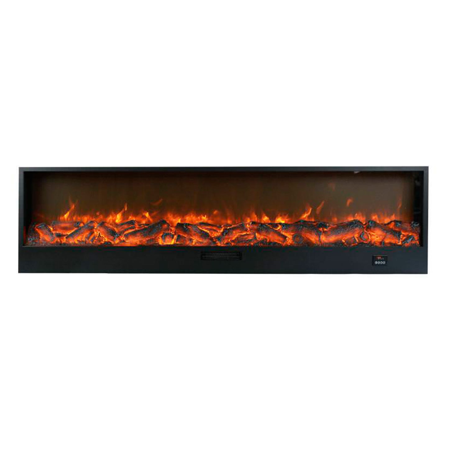 Caminetto Elettrico Vesuvio 200 Cm Eleganza e Calore Per Il Tuo Spazio
