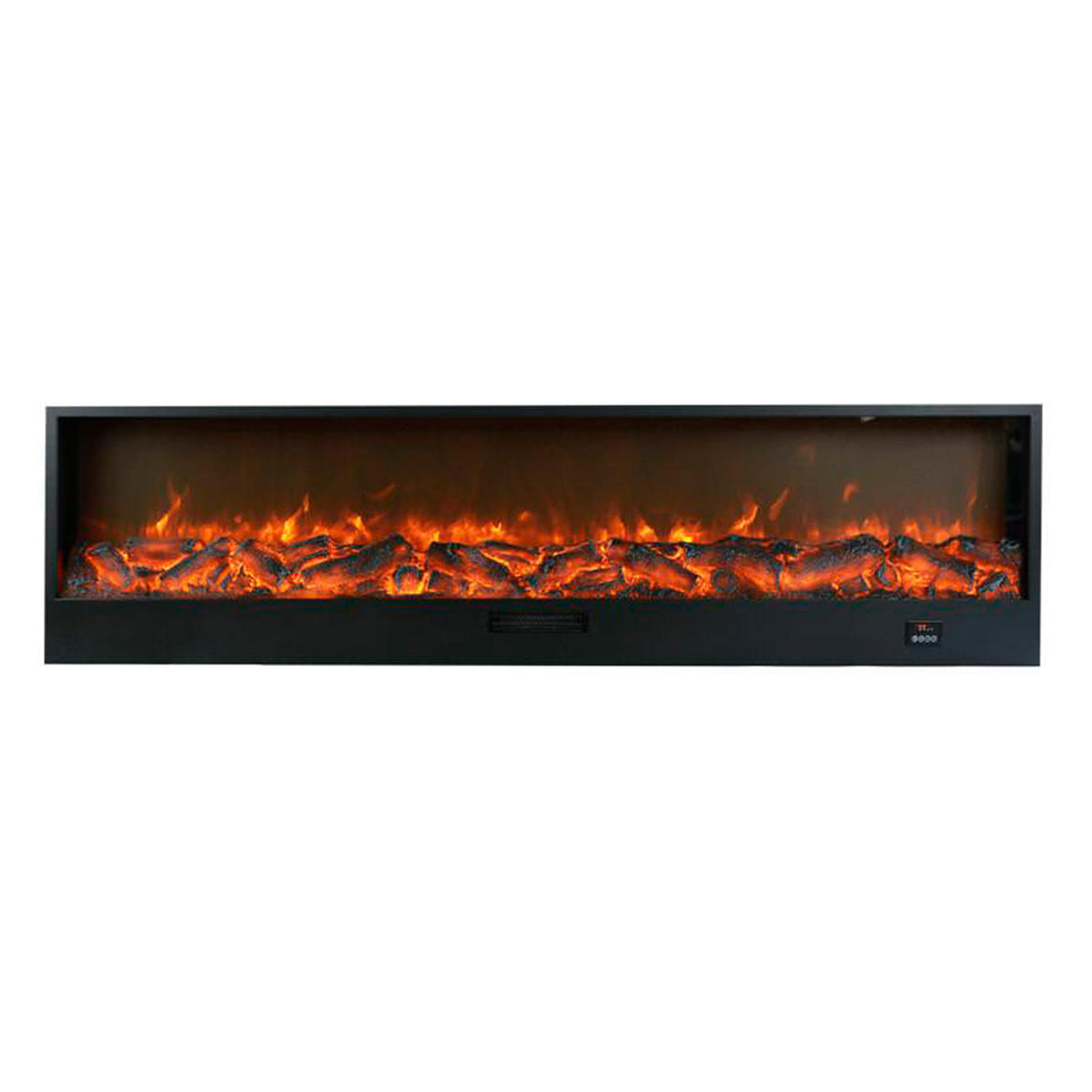 Caminetto Elettrico Vesuvio 200 Cm Eleganza e Calore