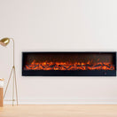 Cambia immagine Caminetto Elettrico Vesuvio 200 Cm Eleganza e Calore Per Il Tuo Spazio 3