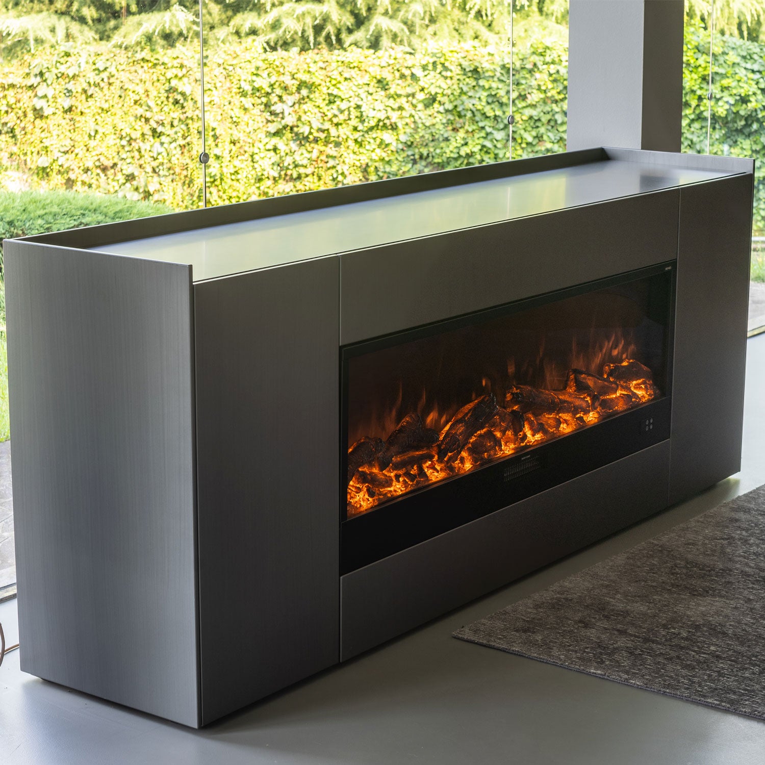 Caminetto Elettrico Vulture 150cm Eleganza e Comfort Per Il Tuo Spazio