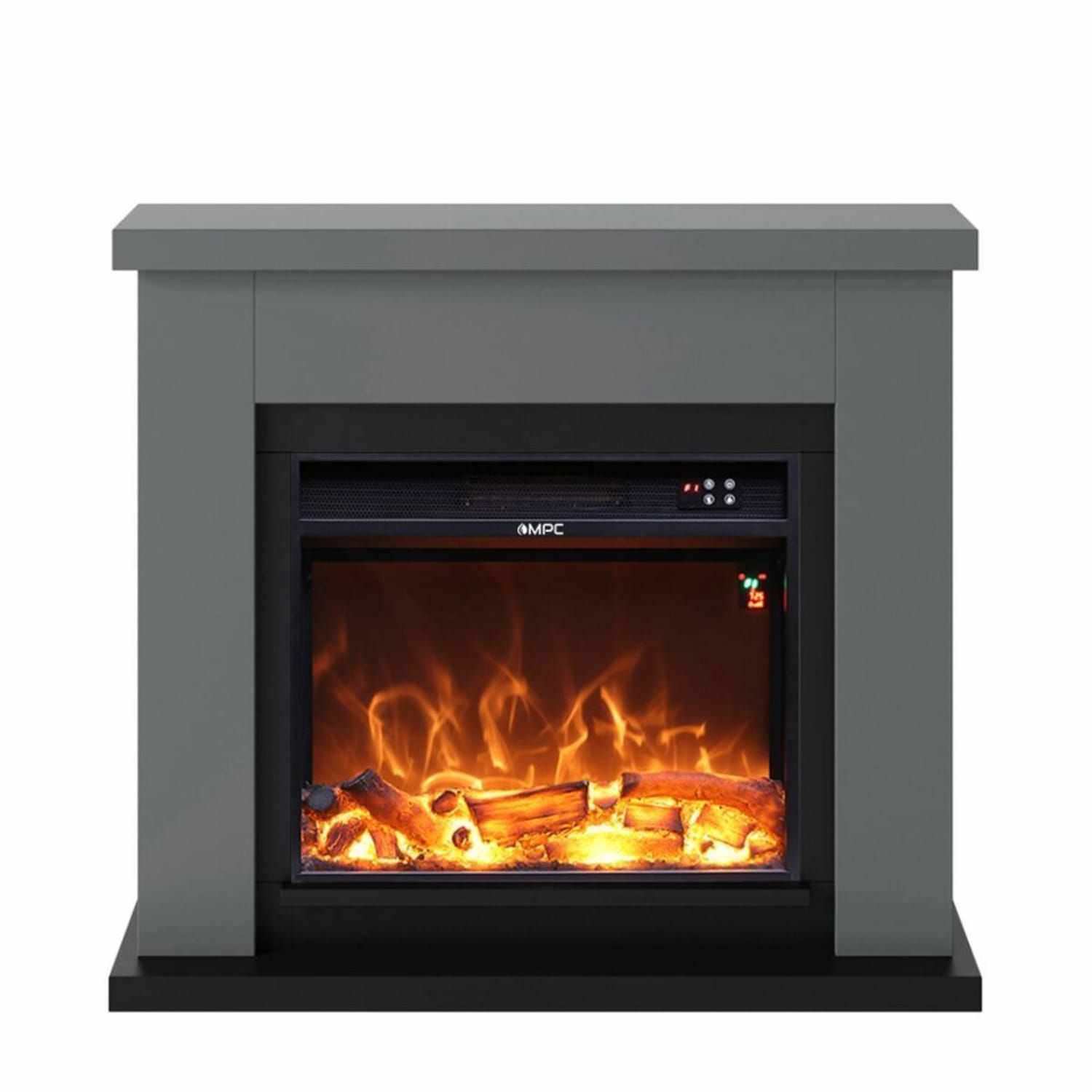 Caminetto Da Terra Grigio Scuro Eleganza e Calore Per La Tua Casa