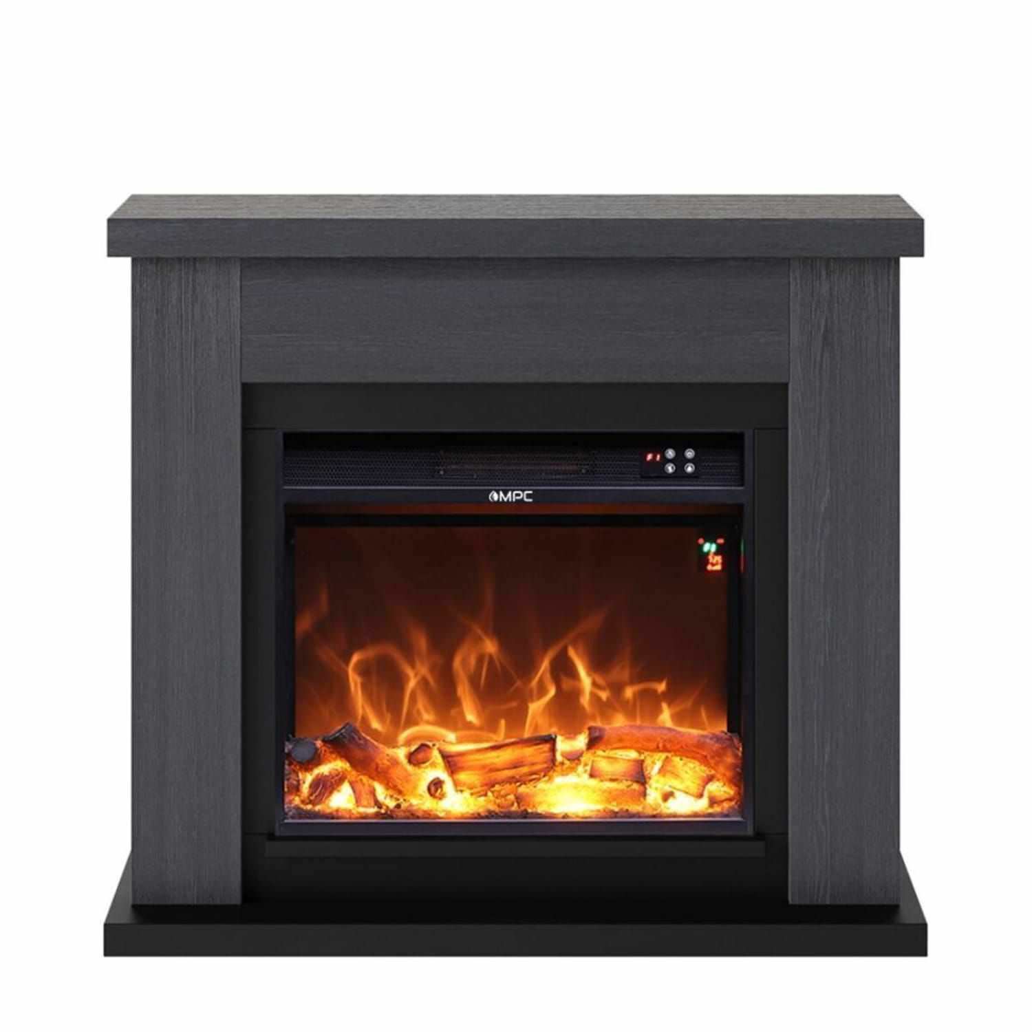 Caminetto Da Terra Grigio Scuro Eleganza e Calore Per Ogni Ambiente