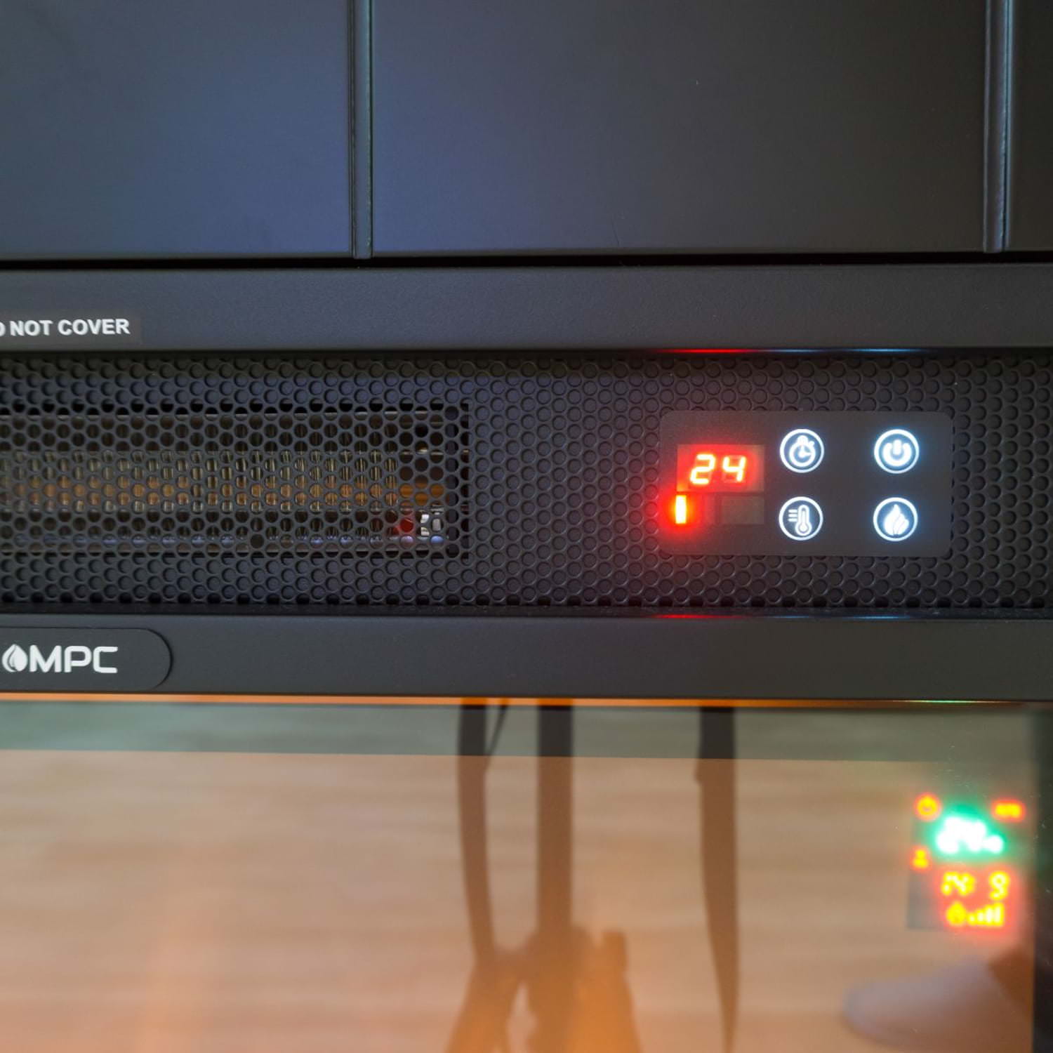 Caminetto Elettrico Bianco Crema Eleganza e Calore Per La Tua Casa