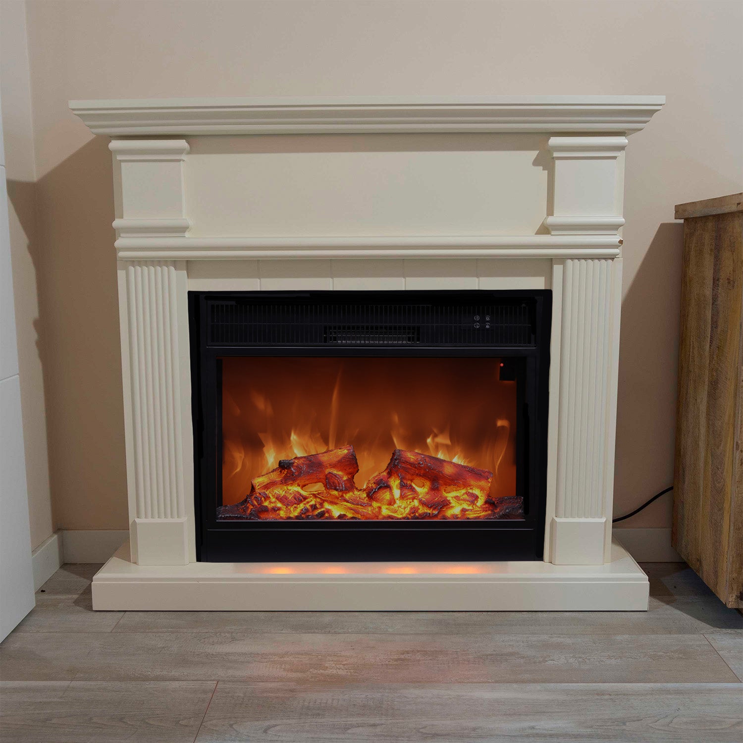 Caminetto Elettrico Bianco Per Arredare Eleganza e Funzionalita