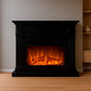 Caminetto Elettrico Nero Elegante per Casa e Ufficio