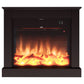 Caminetto Elettrico Camillo Xxl Nero Eleganza e Calore Per La Tua Casa