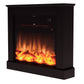 Caminetto Elettrico Camillo Xxl Nero Eleganza e Calore Per La Tua Casa