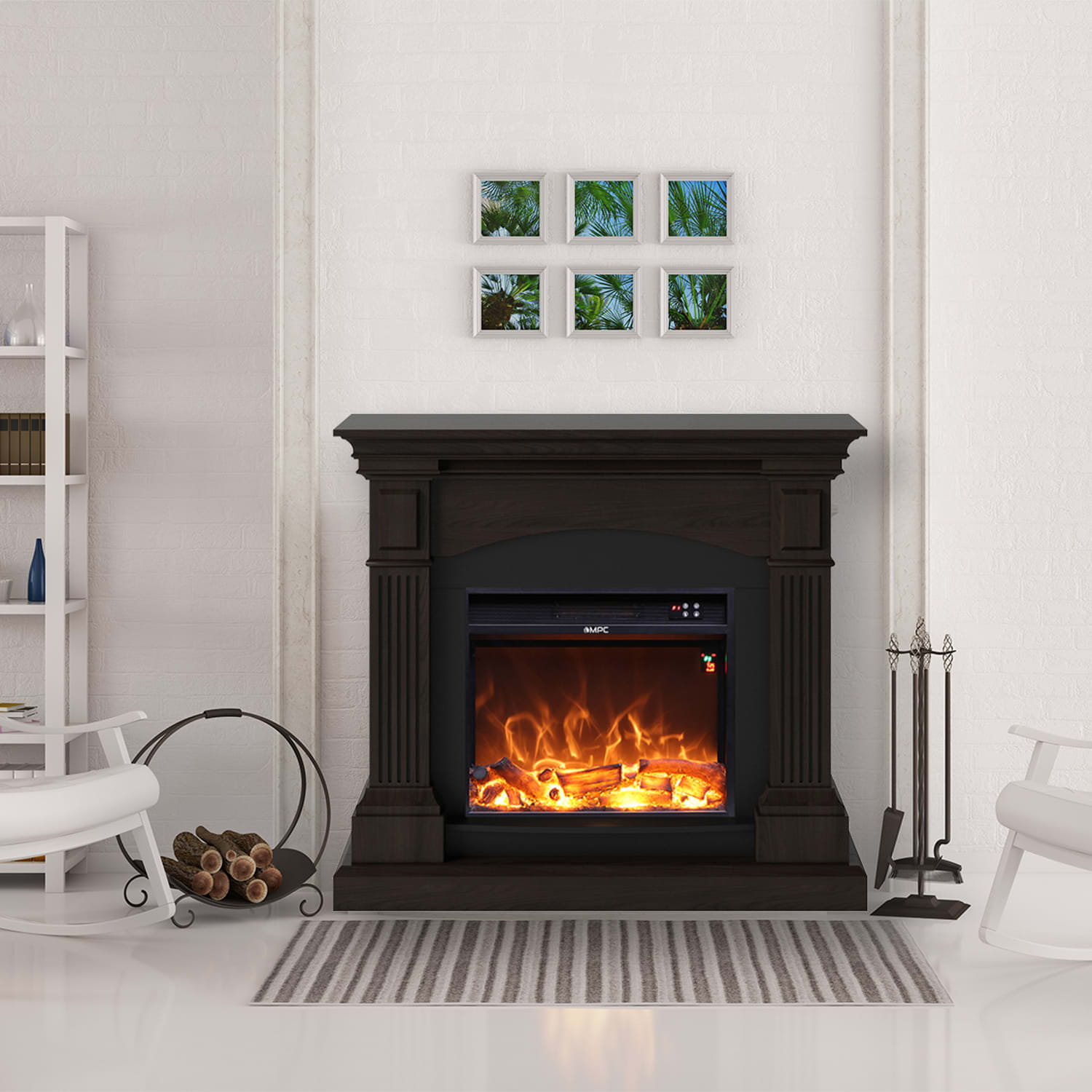 Camino Wenge Da Pavimento Eleganza e Calore In Ogni Ambiente