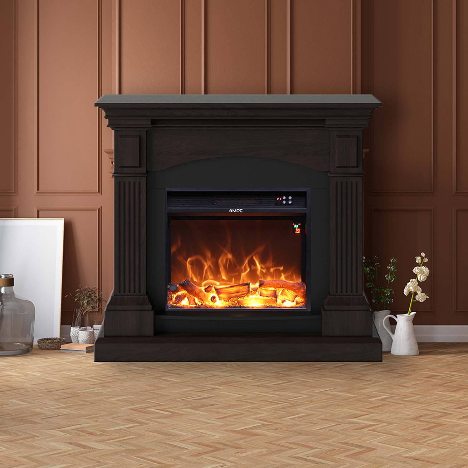 Camino Wenge Da Pavimento Eleganza e Calore In Ogni Ambiente