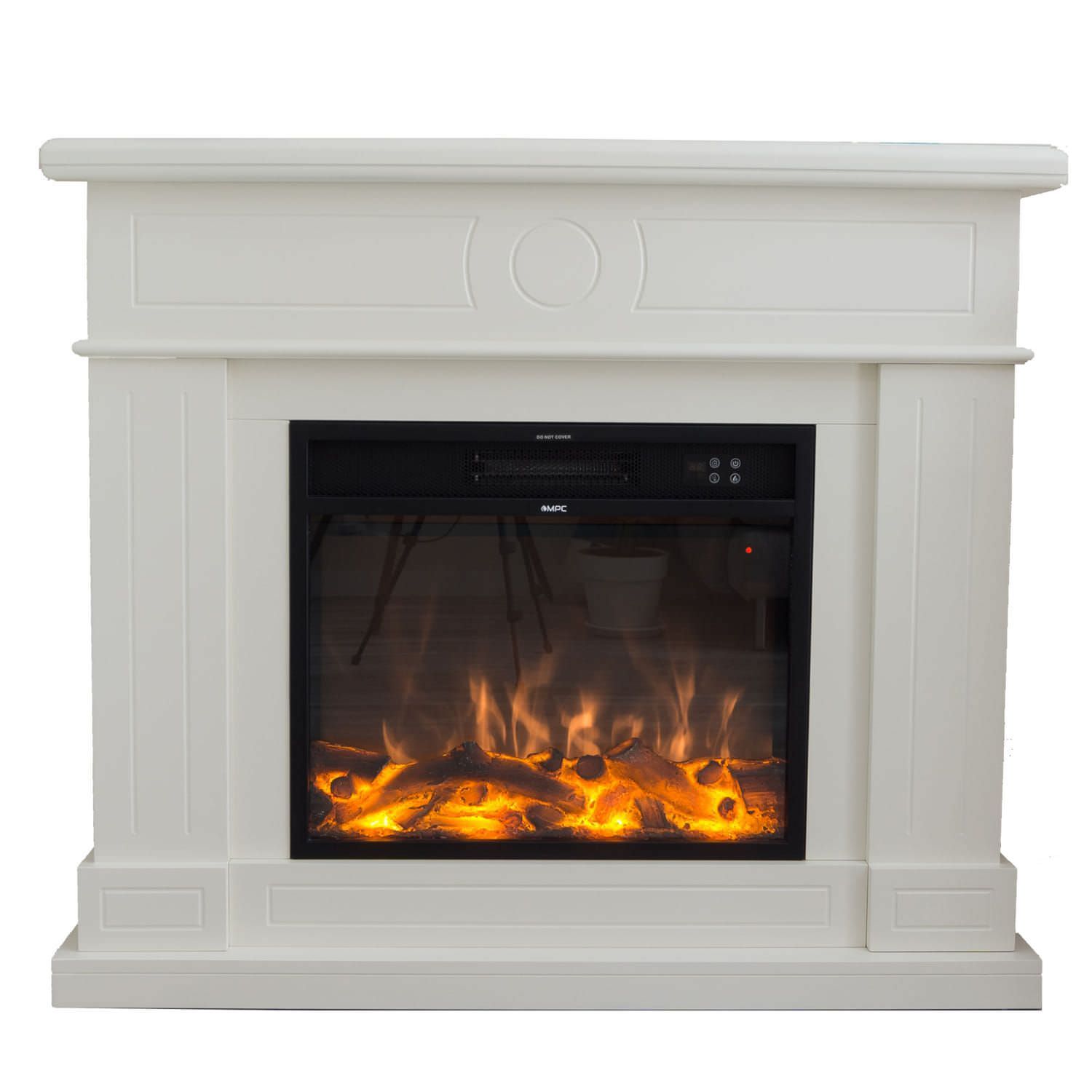 Caminetto Elettrico Bianco Sined Lipari Eleganza e Calore Per La Tua Casa