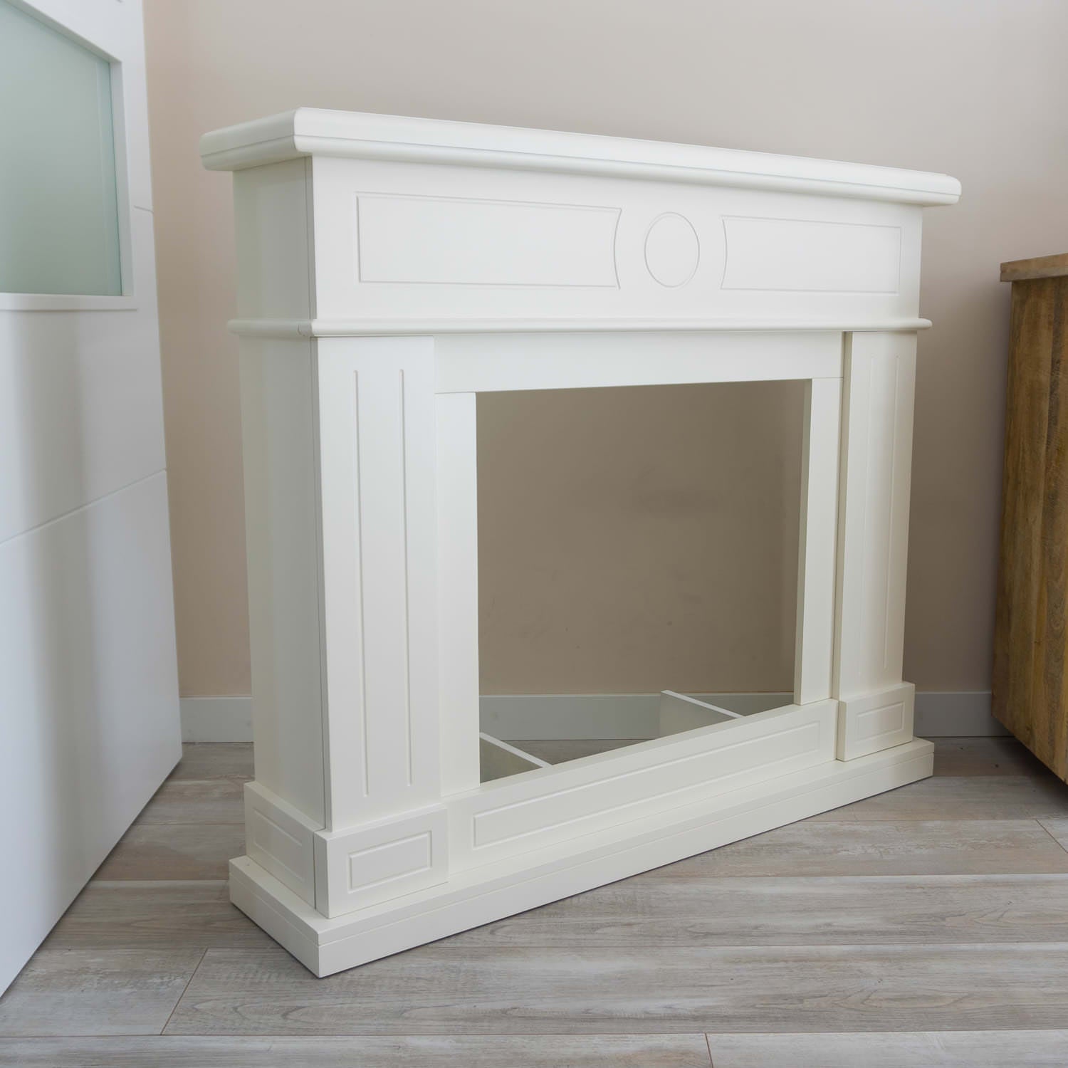 Caminetto Elettrico Bianco Sined Lipari Eleganza e Calore Per La Tua Casa
